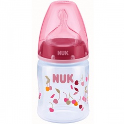 NUK First Choice Plus Бутылочка из полипропилена 150 мл, соска силикон, (0-6 мес.)