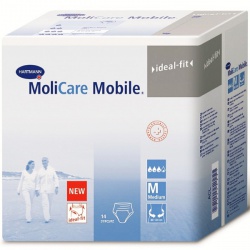Трусики MoliCare Mobile размер M (14 шт) Окружность бедер : 80 - 120 см