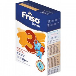 Молочная смесь NEW Фрисо 3 Джуниор с 1 до 3 лет (коробка) 350 г.