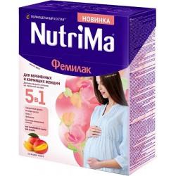 Фемилак дополнительное питание для беременных и кормящих мам , 360 г.