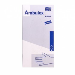 Перчатки нестерильные Matopat Ambulex виниловые неопудренные размер M 100 шт