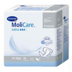 Подгузники MoliCare Premium extra soft размер XL (14 шт) Окружность талии/бедер: 150 - 175 см