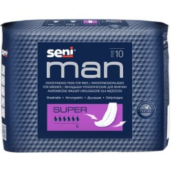 Вкладыши урологические для мужчин "SENI MAN" Super по 10 шт