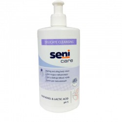 Seni Care Лосьон для тела моющий, поддерживает жировой баланс сухой кожи, 500 мл