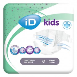 Подгузники iD Kids Junior 11-25 кг (34 шт)