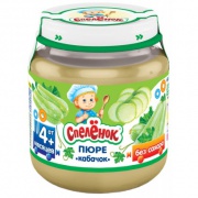Пюре Спеленок кабачки с 4 мес. 125г