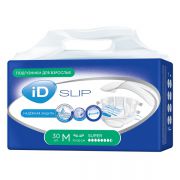 Подгузники для взрослых iD Slip Super Medium, объем талии 70-130 см (30 шт)