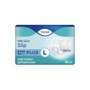 Подгузники TENA Slip Plus L объем талии 100-150 см (30 шт)