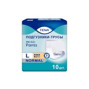 Подгузники-трусы TENA ProSkin Pants Normal L объем талии 100-135 см (10 шт)