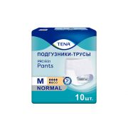 Подгузники-трусы TENA ProSkin Pants Normal М объем талии 80-110 см (10 шт)