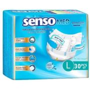 Подгузники для взрослых "Senso Med" Standart plus L талия 100-145 см (30 шт)
