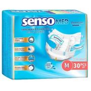 Подгузники для взрослых "Senso Med" Standart Plus M талия 70-120 см (30 шт)